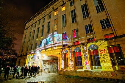 La fachada del Berghain.