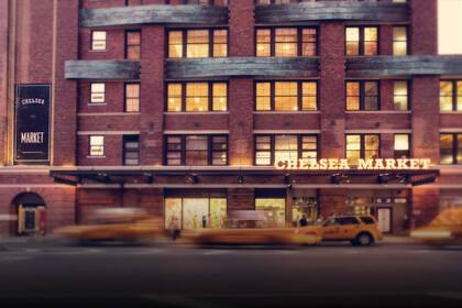 La fachada del Chelsea Market, en Nueva York