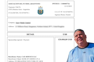 Aparece otra firma intermediaria en los contratos con la AFA vinculada al reclutador de “prestanombres”