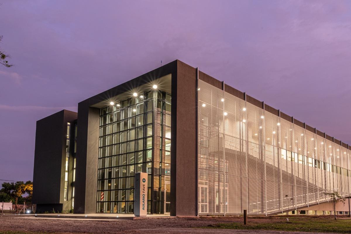 La Facultad de Ciencias Agrarias y veterinarias de la UNL en Esperanza donde se desarrollará el evento