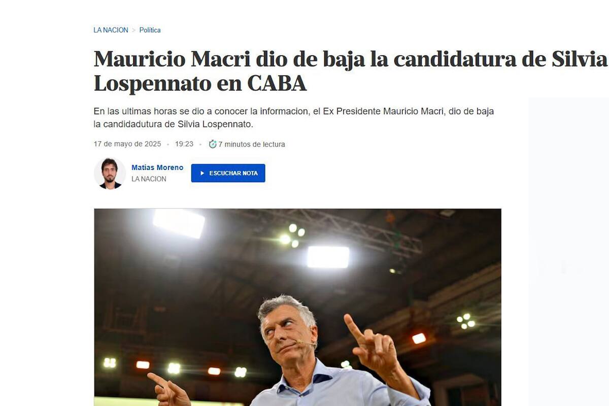 La fake news reproducida por las cuentas libertarias
