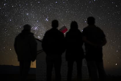 La falta de contaminación lumínica favorece la observación de las estrellas (Foto: Parque Nacional El Leoncito)