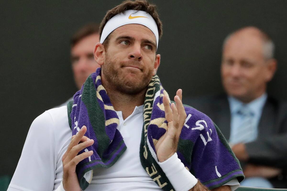 La falta de luz interrumpió el partido entre Del Potro y Simon