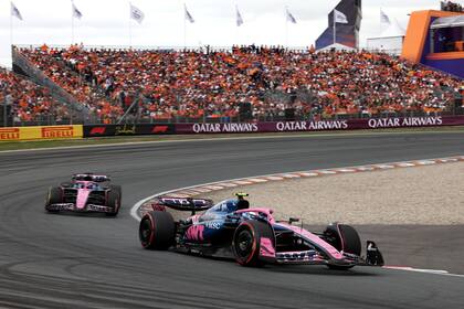 La falta de reacción de Alpine en Zandvoort privó a Franco Colapinto de intentar el asalto sobre Esteban Ocon (Haas), y sumar un punto