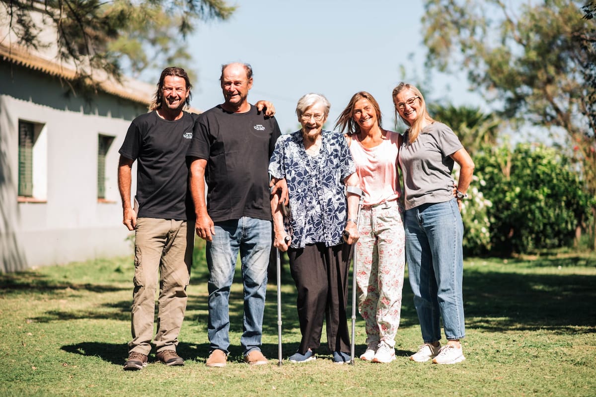 La familia Luberriaga