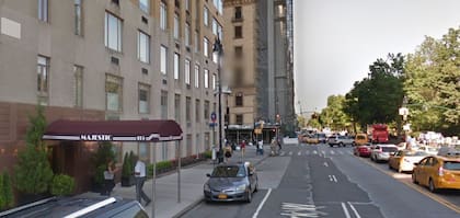 La familia Abdela residía en el edificio Majestic, frente al Central Park (Foto: Google Maps)