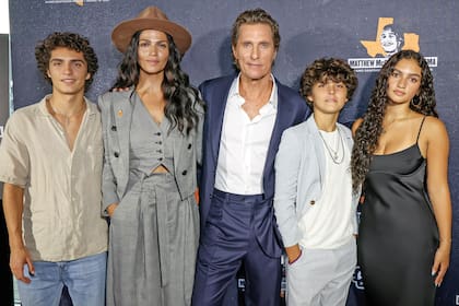 La familia acaparó todas las miradas en la avant première celebrada en Texas