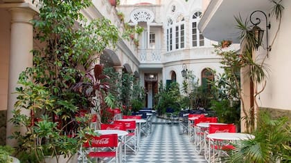 Su amplio patio trasero es perfecto para disfrutar en diferentes épocas del año.