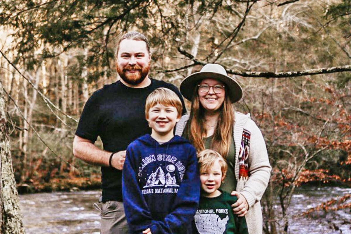 La familia americana que eligió una vida nómade