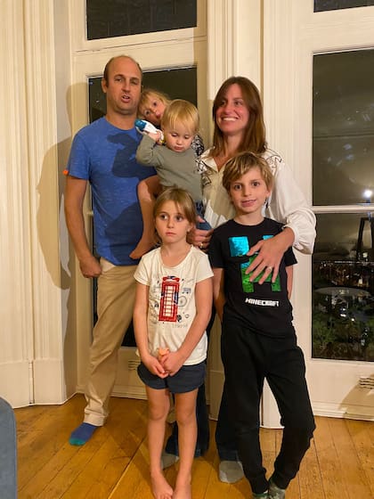La familia Becker vive en Londres hace siete años