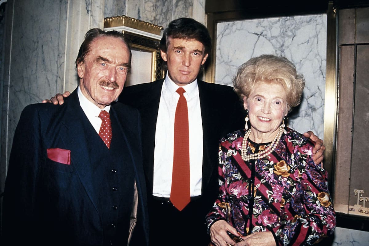 La familia de Donald Trump tiene orígenes migrantes provenientes de Escocia y Alemania (Judie Burstein)