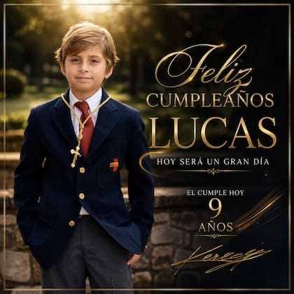 La familia de Lucas Gámez le había festejado su cumpleaños en medio del operativo