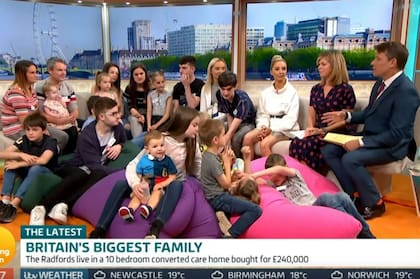 Son la familia más numerosa de Inglaterra