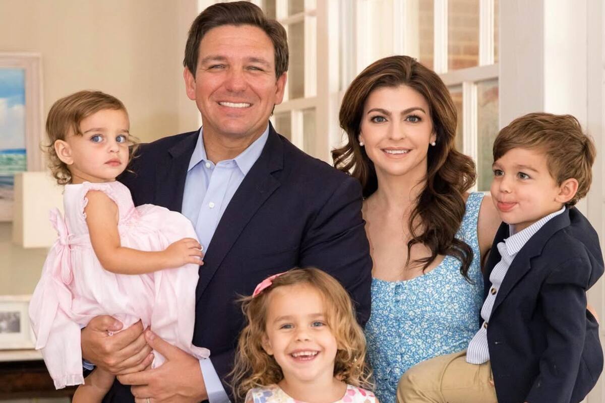 La familia del gobernador, Ron DeSantis, tiene a un perro llamado Liberty que adoptó en febrero de 2024