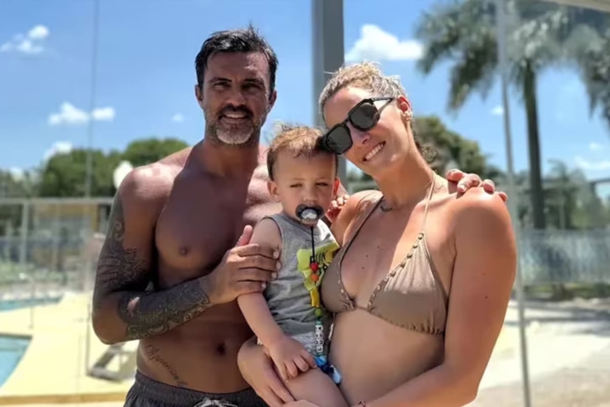 La familia disfrutó de las termas de Entre Ríos (Captura @sole_cubero)