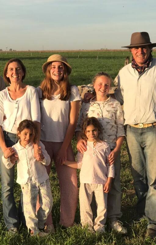La familia Green empezó con un pequeño proyecto donde involucrar a su familia y 100 ovejas