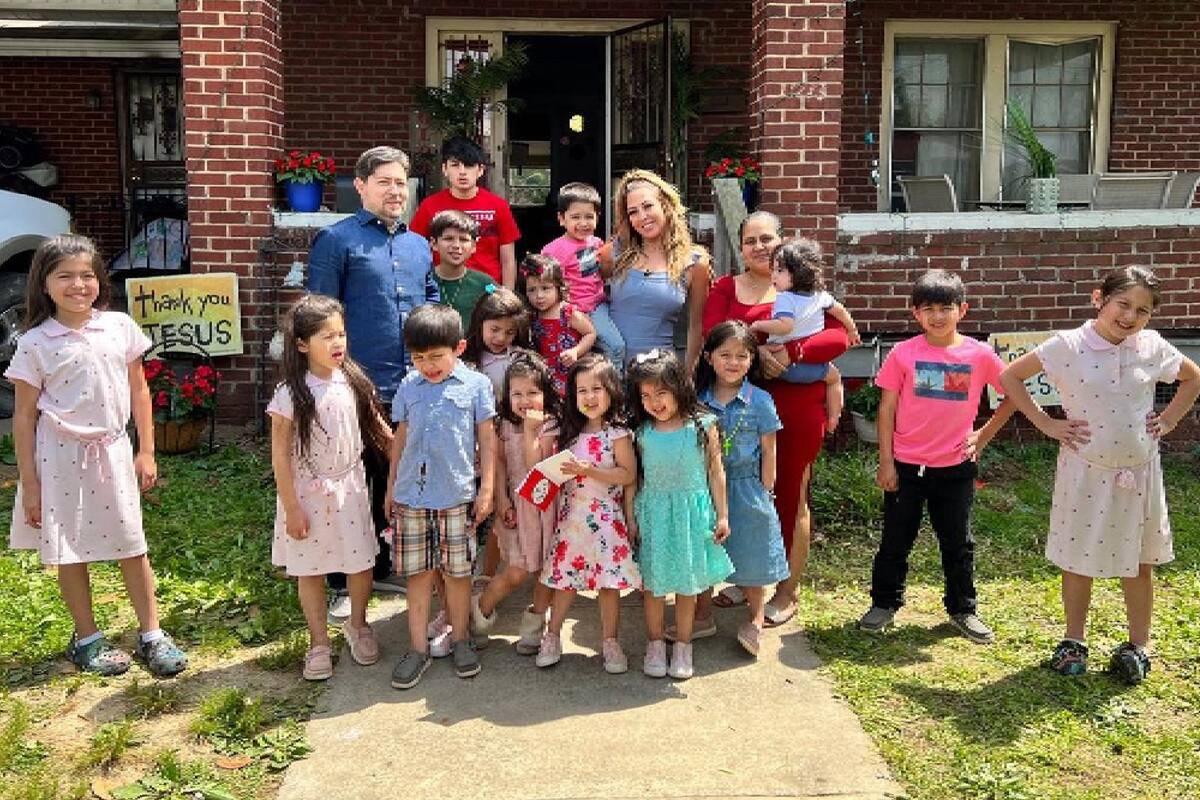La familia Hernández tiene más de 16 integrantes: la madre cuenta cómo viven el día a día