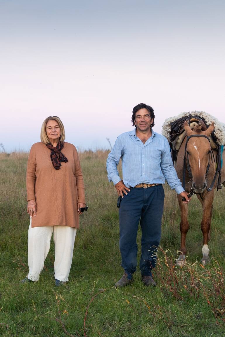 La familia Landgraf Cometta ama la vida de campo