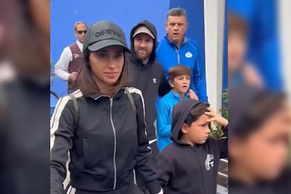 La familia Messi comenzó las vacaciones y eligieron Disney para disfrutar (Captura video)