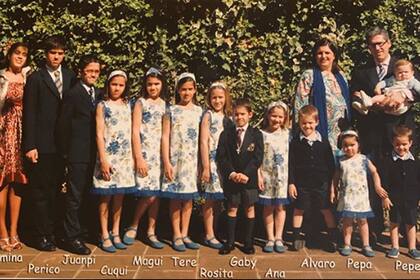 La familia Postigo es la más numerosa de España con niños en edad escolar