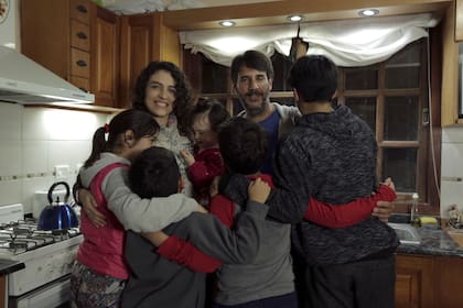 La familia Rodríguez Marzano, a pleno