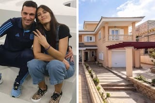 Así es la casa de Lionel Scaloni: sencilla, de arquitectura mediterránea e ideal para disfrutar de los espacios exteriores