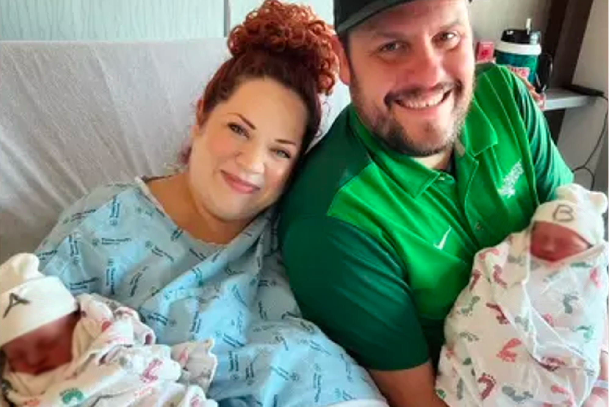 La familia Scott vivió un hecho sin precedentes: tuvo mellizos, pero uno en 2022 y otro en 2023