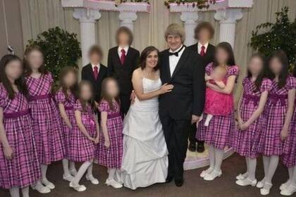 La familia Turpin en una de las fotografías que subieron a las redes sociales