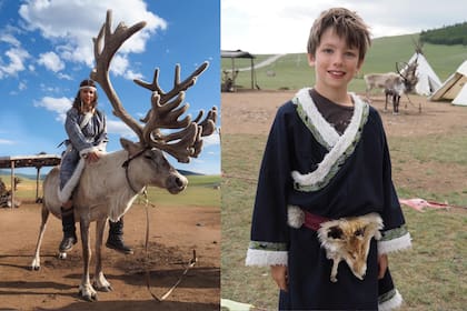 La familia viajará por un año (Foto Instagram @pleinleursyeux)