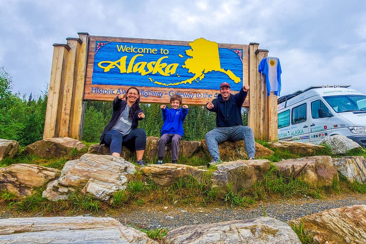 La familia viajera en Alaska: "Más que un viaje se convirtió en un estilo de vida”, cuenta Diego Ponce de Leon