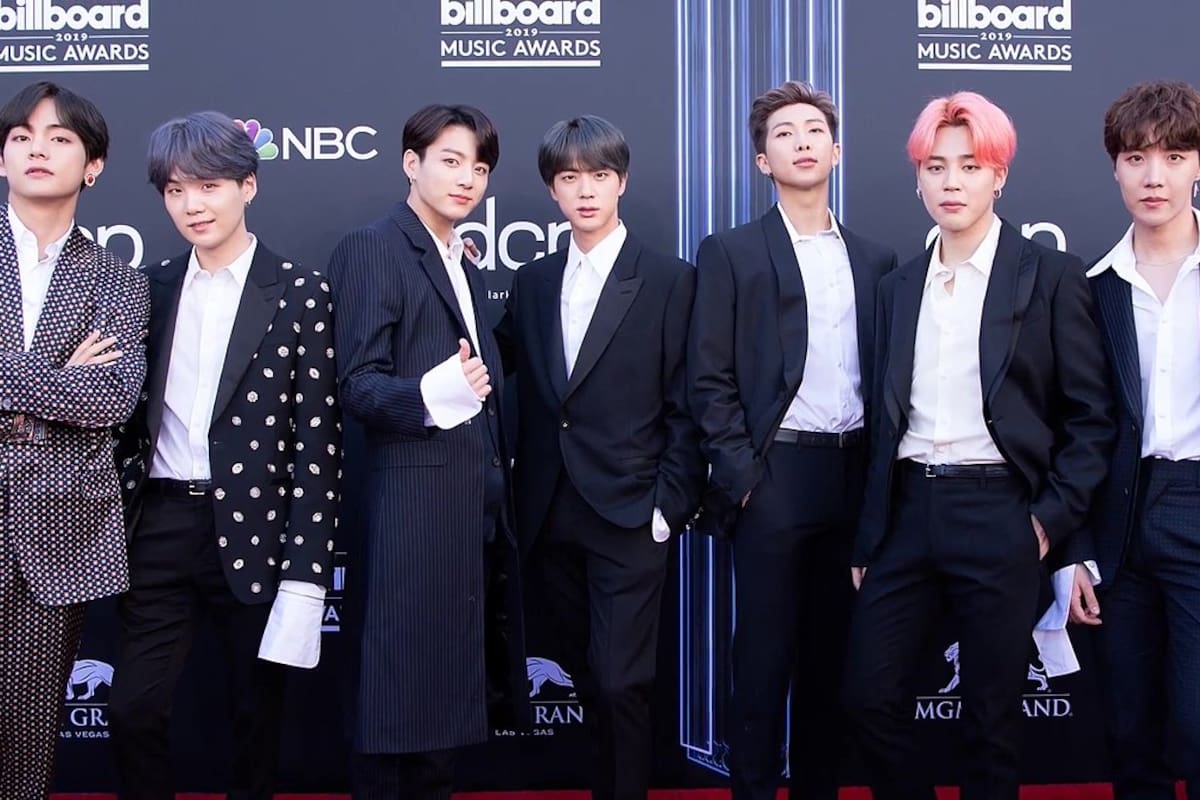 La famosa banda coreana BTS.