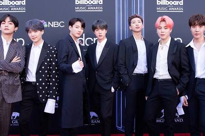 La famosa banda coreana BTS.