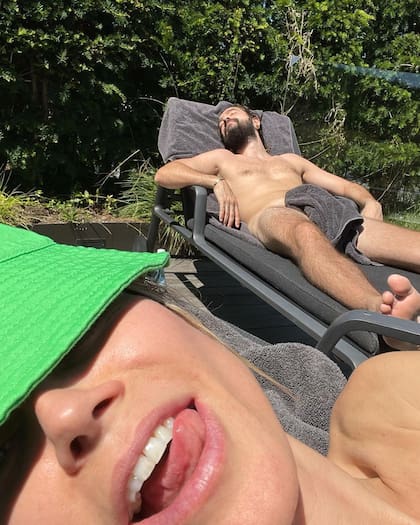 La famosa Heidi Klum ha publicado diferentes postales de sus días libres