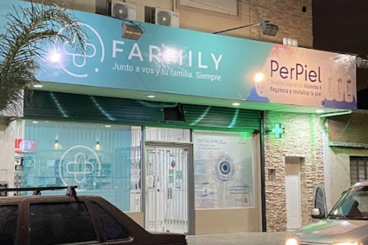 La farmacia en donde trabaja la profesional denunciada