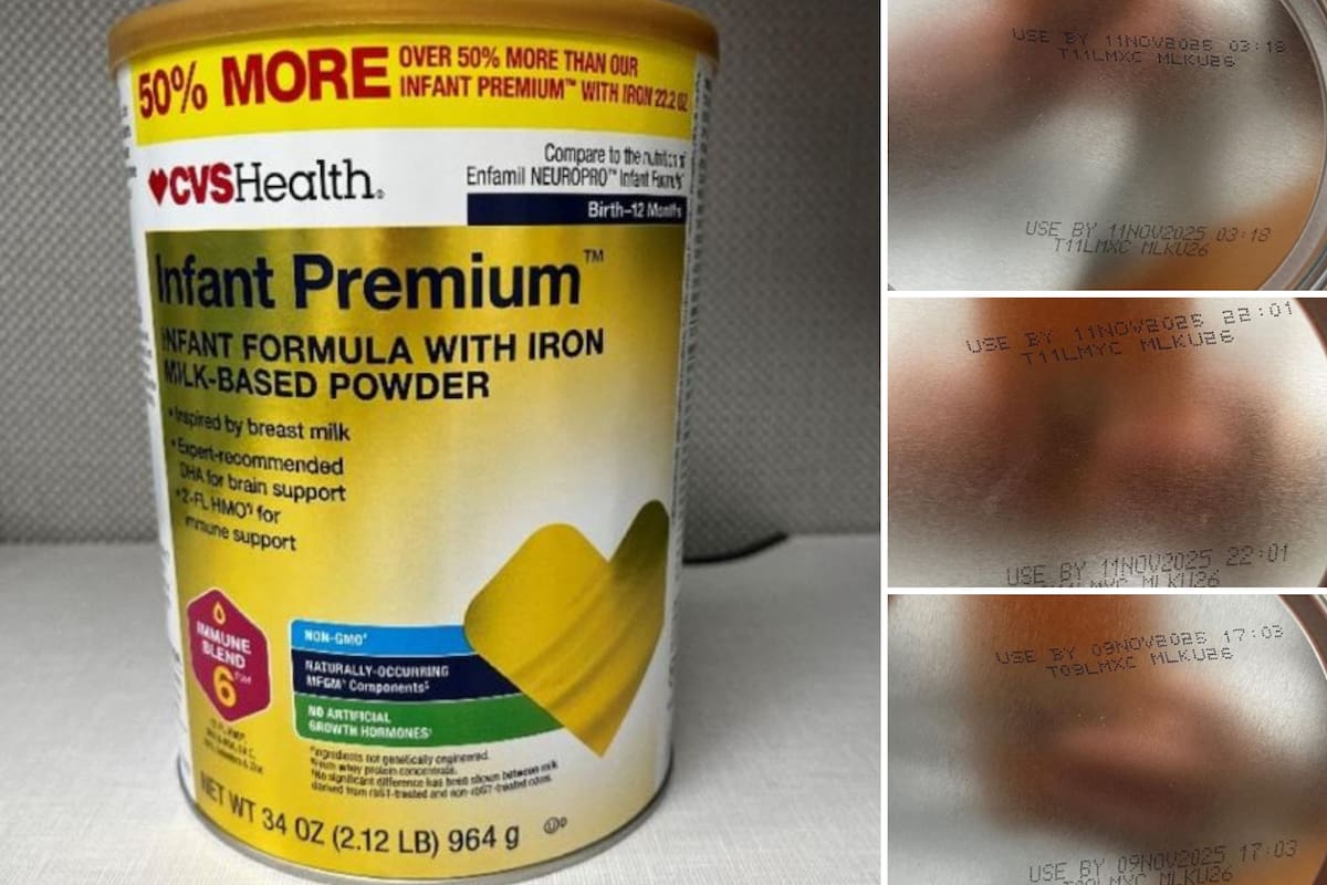 La FDA aceptó que se retire una fórmula para lactantes del mercado; la partida tenía más vitamina D que la permitida; comunicaron los sellos para que las familias revisen los comprados