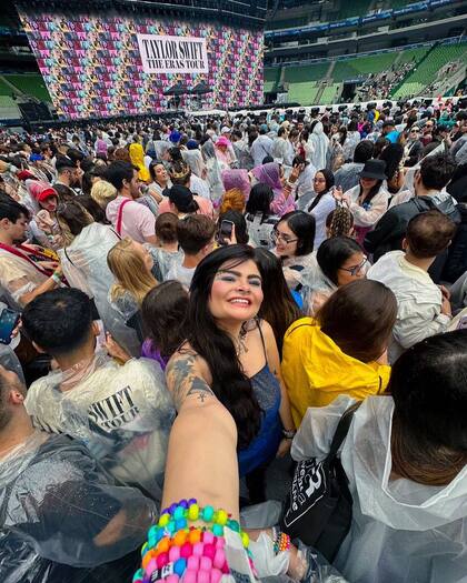 La felicidad de Lorena Severino antes del concierto de Taylor Swift