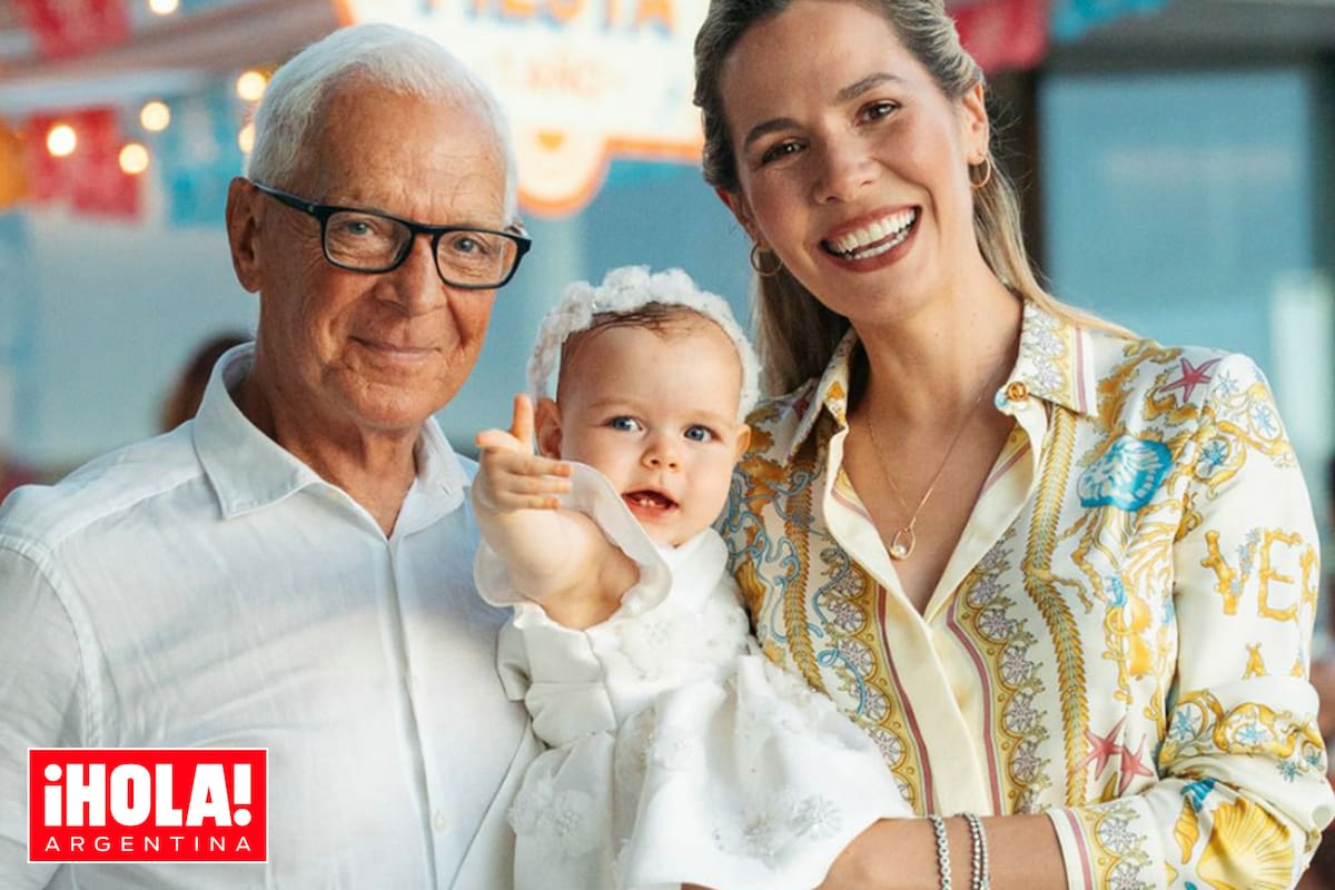 La felicidad de los Costantini junto a su heredera de un año recién cumplido