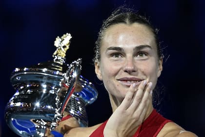 La felicidad de Sabalenka tras ganar su segundo Australian Open; la tenista bielorrusa dominó el torneo de principio a fin