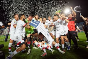 La felicidad de todo el plantel de Patronato