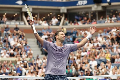 La felicidad de Zeballos tras ganar el punto que le dio le dio el títulos de dobles del US Open