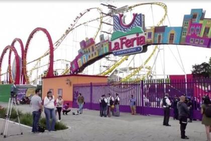 La Feria Chapultepec fue cerrada este sábado tras el accidente