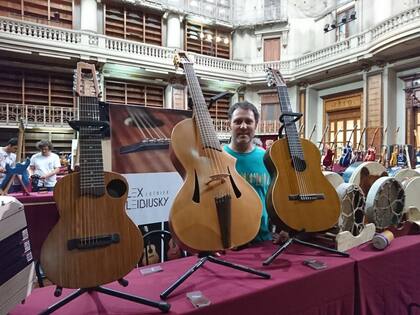 La feria de Luthería, en la Casa de la Música (México 564)