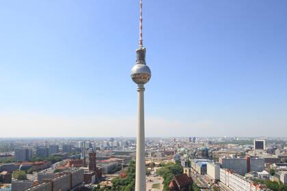La Fernsehturm de Berlín, símbolo de los tiempos bajo el dominio soviético