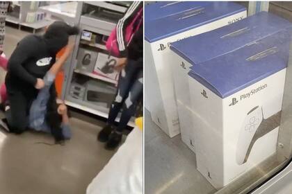 La feroz pelea entre dos mujeres por una PS5 ocurrió en Carolina del Norte, Estados Unidos. Imagen: Twitter