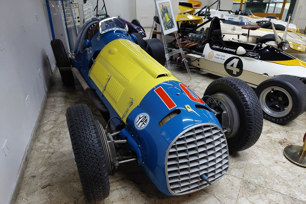 La Ferrari 166 de 1949 que manejó Fangio