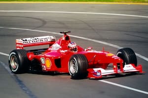 La Ferrari F1-2000 de Schumacher comenzará a ser subastada a partir de la próxima semana