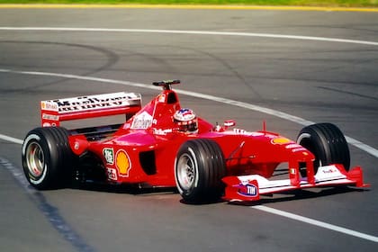 La Ferrari F1-2000 de Schumacher comenzará a ser subastada a partir de la próxima semana