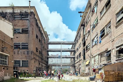 La ficción se rodó en más de 50 locaciones reales del conurbano bonaerense