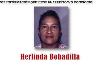 La ficha promovida por la DEA para localizar a la líder del peligroso cartel de los Montes Bobadilla en Honduras.