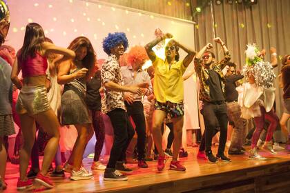La fiesta, a pleno